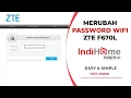 Download Lagu Cara Merubah Password Wifi Indihome ZTE F670L