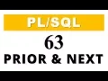 tutorial 63 Collection Method Prior Next in Oracle Database