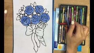 Color the sunflower picture 13