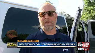 Pasco County using mapping van to target problem roads