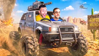 TRANSFORMEI o FIAT UNO em um TANQUE de GU3RRA MONSTRO! Drive Beyond Horizons