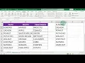 how to create name from selection in excel