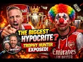 Lee Gunner The Biggest Hypocrite on Arsenal YouTube Trophy Hunter Exposed