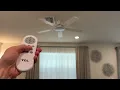 TCL HFSB-60000AD 52 inch Ceiling Fan With Lights installation guide