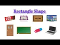 Learn About Rectangle Shape Things Objects In Rectangle Shape