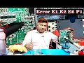 Godrej inverter ac error E1 E2 E6 E0 P1