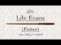 Non-Official Lily Evans Potter Wand