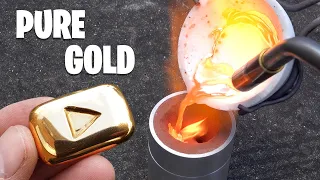 Download Casting Gold YouTube Play Button MP3