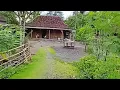 Lagu Kampung suku Jawa yang indah, banyak rumah sinom klasik,hidup di desa