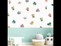 Butterfly Leaves Wall Sticker Trendy Boho Style