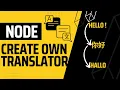Build a Text Translator App using Node js