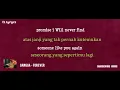 GANGGA - Forever | lirik dan terjemahan