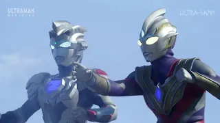 ultraman trigger and ultraman z vs king joe storage customeps 8 fight scan