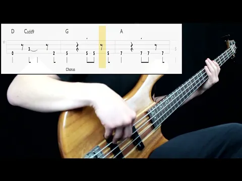 Download MP3 Matchbox 20 - Back 2 Good (Bass Cover) (Play Along Tabs In Video)