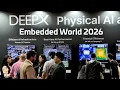 Official Booth Sketch DEEPX at Embedded World 2026 Exhibition