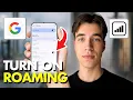 How To Turn Data Roaming On Google Pixel 8 Pro Full Guide 2026