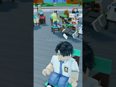 Kursinya bisa gerak sendiri! Jinu bisa menang gak ya? 🤔 #roblox