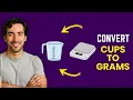 How To Convert Cups To Grams Online Fast