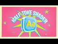 Halftone Hatching Shader in After Effects No Plugins Stylized 3D Text