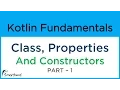 Kotlin Class Definition init Block and Primary Constructor Object Oriented Kotlin for Android 1