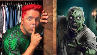 JUGAMOS A LAS ESCONDIDAS CON ZOMBIES😱😱 Solo uno puede ¡GANAR!