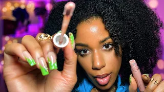 asmr making you feel pretty makeup u0026 positive affirmations 
