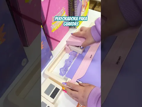 Perforadoras con cassette para guardas #manualidades #craft #fyp