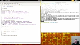 Introduction to the map function for lists in Haskell