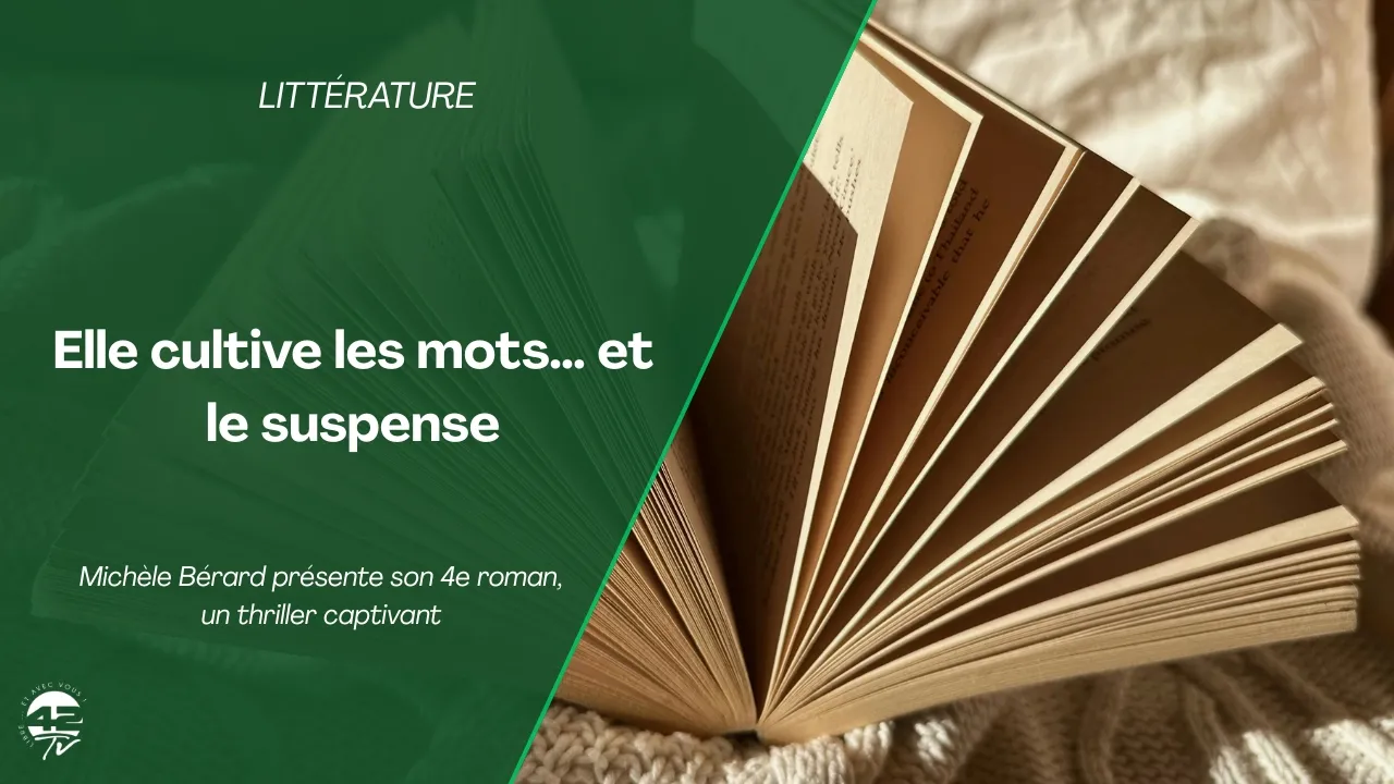 ⁣Un crime au cœur du Forez : le nouveau thriller de Michèle Bérard
