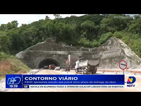 Contorno Viário: FIESC apresenta estudo que prevê novo prazo de entrega da obra