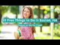 35 Free Things to Do in Boston MA