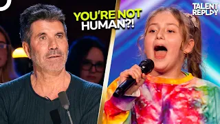 9-Year-Old Immi Davis Sang Like an OLD SOUL... And Left BGT GOBSMACKED!