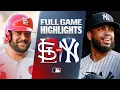 CARDINALS vs YANKEES Full Game Highlights August 3 2026 MLB Season