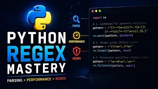 Python Regex Mastery Parsing Performance ReDoS Explained