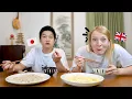 Download Lagu Mijn Britse vrouw is echt slecht in eten! 🥵🍜 Daarom leer ik haar hoe ze net als de Japanners noed...