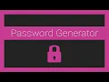 JavaScript Password Generator - Part 2