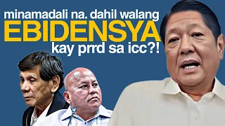 SI SEN.BATO ANG GAGAWING WITNESS LABAN KAY PRRD SA ICC?! KAYA MINAMADALI NI JUNIOR ANG PAGHULI?!