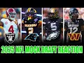 2025 Mock Draft Reaction Pro Football Network