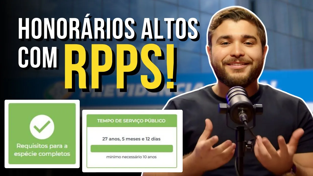 Miniatura do vídeo: Como advogar e lucrar no RPPS? Servidores públicos precisam de você!