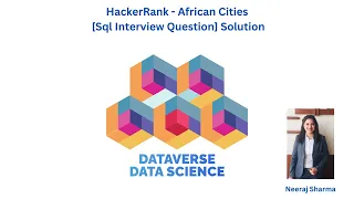 HackerRank - African Cities Sql Interview Question Solution