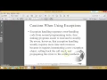 CSC201 Chapter12 ExceptionHandlingAndTextIO Part4