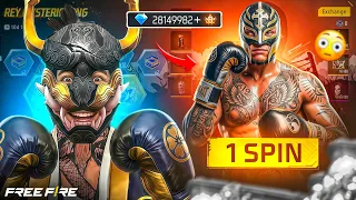 Can I Get the WWE Rey Mysterio Bundle in JUST 1 Spin? 😱 – Garena Free Fire