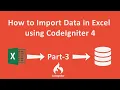 Importing Excel Data with CodeIgniter 4 Step-by-Step Guide