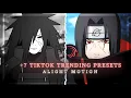 Download Lagu +7 Tiktok Trending presets #17 [ XML + QR + CC ] #anime #animeedits #narutoshippuden #itachi #madara