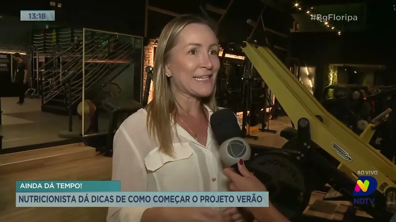 Nutricionista dá dicas de como começar o projeto verão