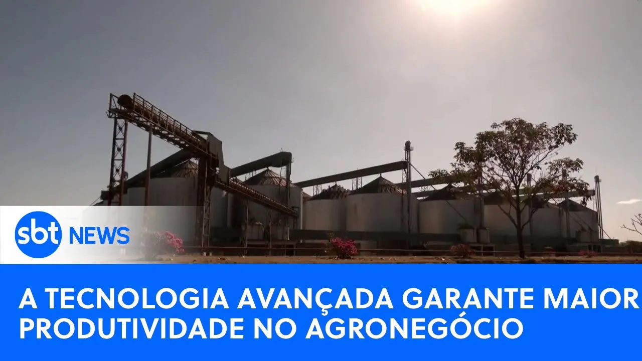 Tecnologia é fator de sucesso do agronegócio | #SBTNewsnaTV (31/07/23)