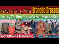 Luxury Pakistani Dresses New Arrivals For Weddings Casual Winter Collection Wholesale Rate