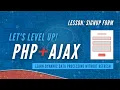 Signup Form Dynamic Data Processing PHP and Ajax Tutorial