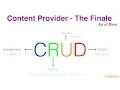 Content Provider - Part 4 The Finale As of now