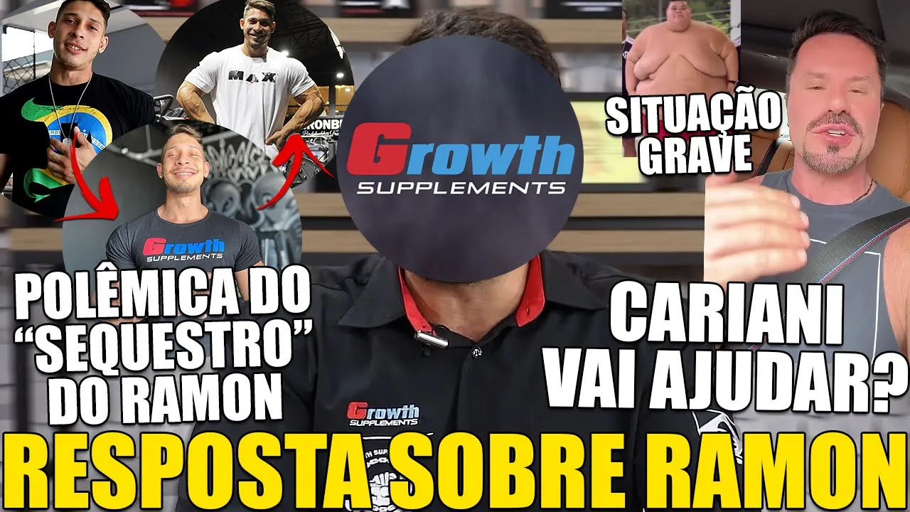 DONO DA GROWTH SE PRONUNCIA SOBRE RAMON E POLÊMICA DO CONTRATO - CARIANI RECEBE PEDIDOS E RESPONDE